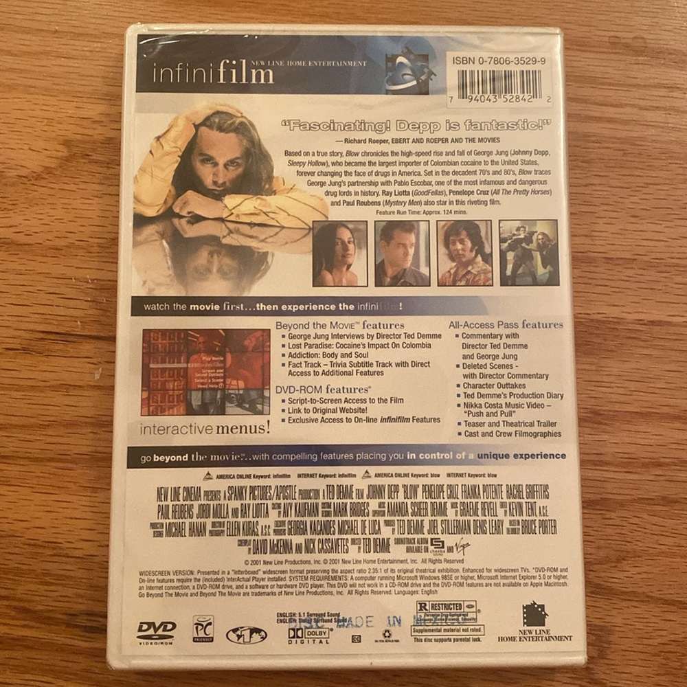 Blow DVD Movie - Picture 2 of 2